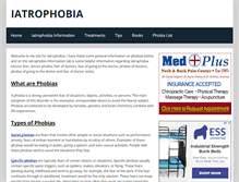 Tablet Screenshot of iatrophobia.com